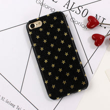 Star Slim PU Leather Case For iphone 8 7 Plus Cases Silk Luxury Phone Cover For iphone 6s 6 7 Plus Covers Fundas Capa Shell
