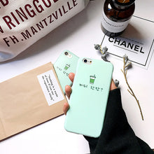 Time Tower Phone Cases For Apple Iphone8 Cover 7 Plus Silicone TPU Soft Back For Iphone 8 Case Clear Luxury Cactus Cup Pattern