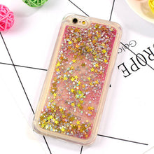 Love Heart Bling Sequin Quicksand Cases For iPhone 8 Plus 7 7 Plus Soft Silicon Cover For iPhone 6 6s 7 Plus Colorful Case Capa
