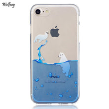 Wolfsay For Cover iPhone 8 Case IMD Cute Pattern Protection Mobile Phone Case For iPhone 8 Cover For Apple iPhone 8 Fundas Coque