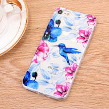 For iphone 8 8plus Case Flamingo Plants Flower Silicone Relief Cases For iphone 6 6s 7 plus Cover Banana Leaves Soft Phone Case